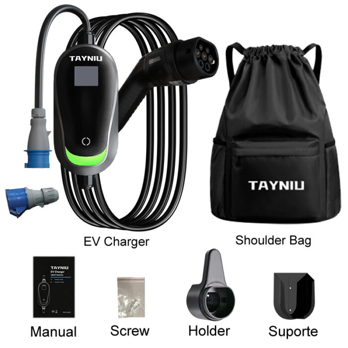 Tayniu portable-level-2-charger-SmoothPro-7KW packing