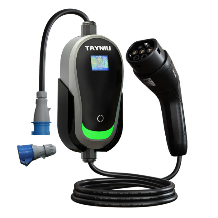 EV mobile charging SmoothPro-7KW Side