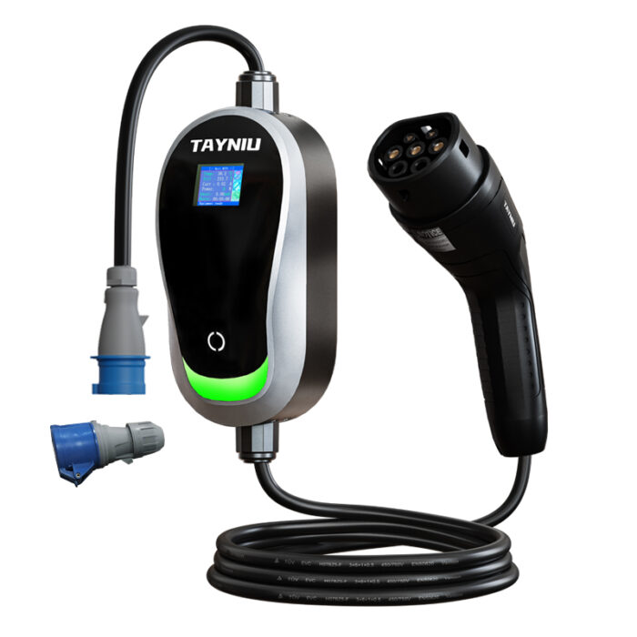 EV mobile charging SmoothPro-7KW Side