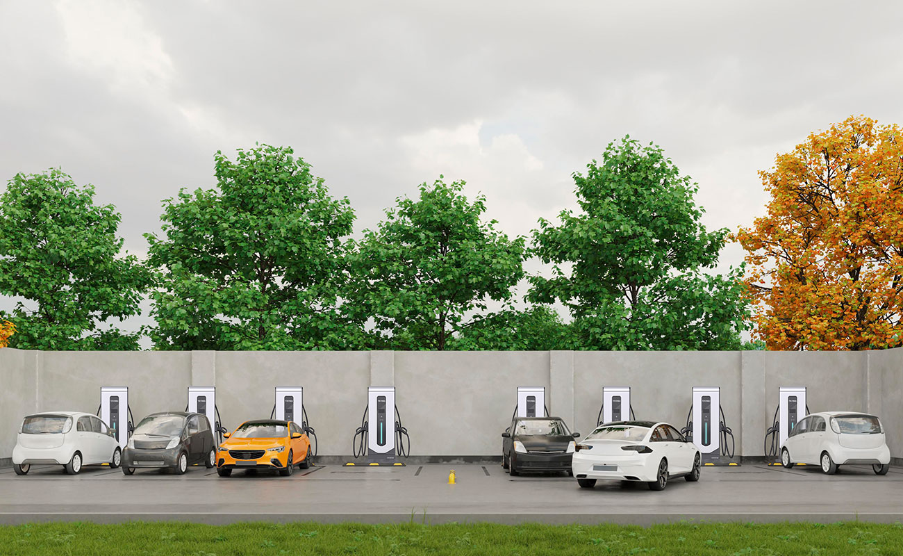 EV Charging Stations Business - Many EVs are being DC charged in commercial car parks