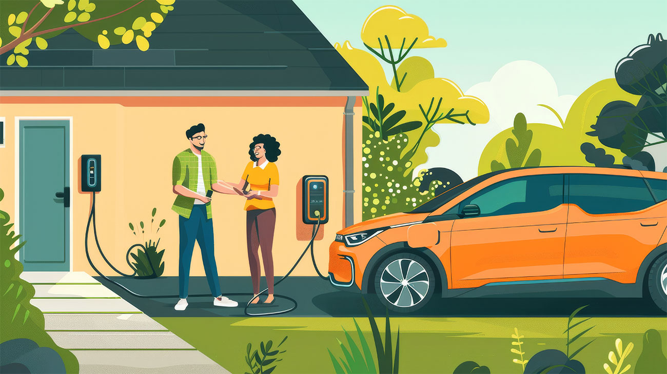 AC charging technologies illustration