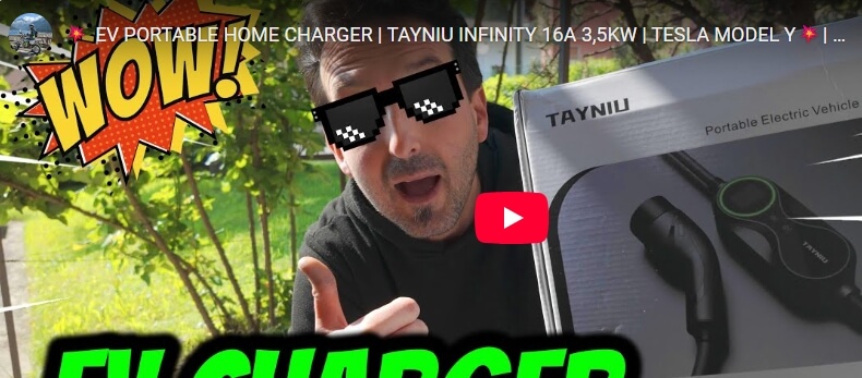 Tayniu Infinity EV Charger 3.5KW Reviews by Davide 79