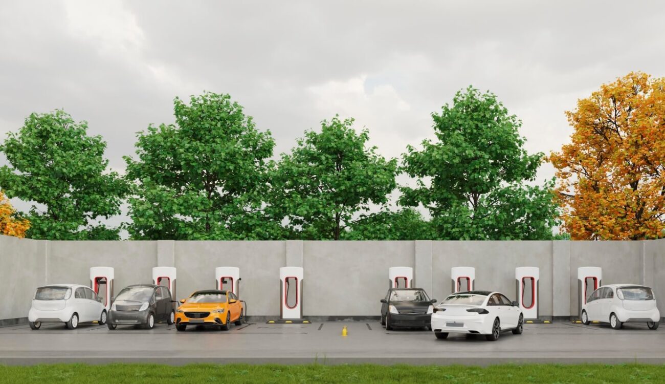 ev charging points for business