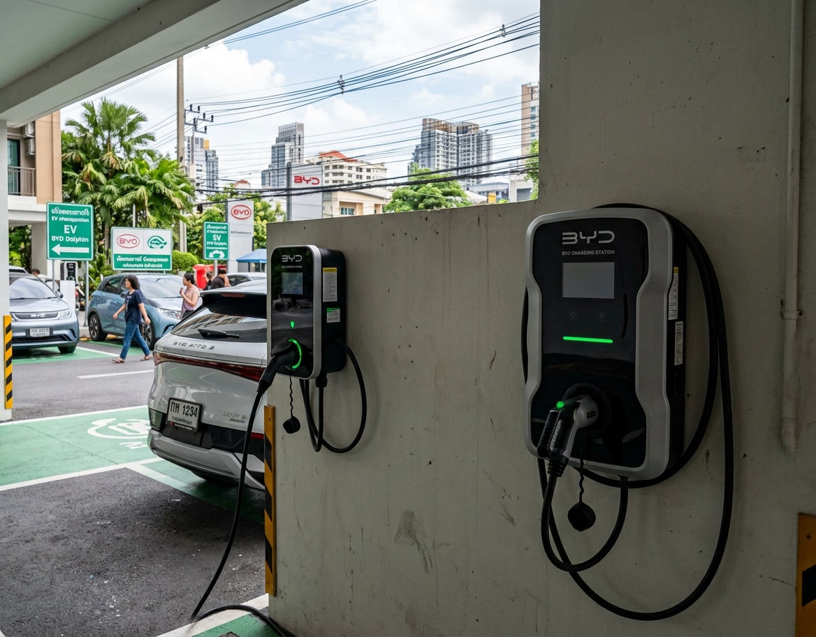 3.5kW vs 7kW BYD Charger Which One Is Better for Thai EV Owners
