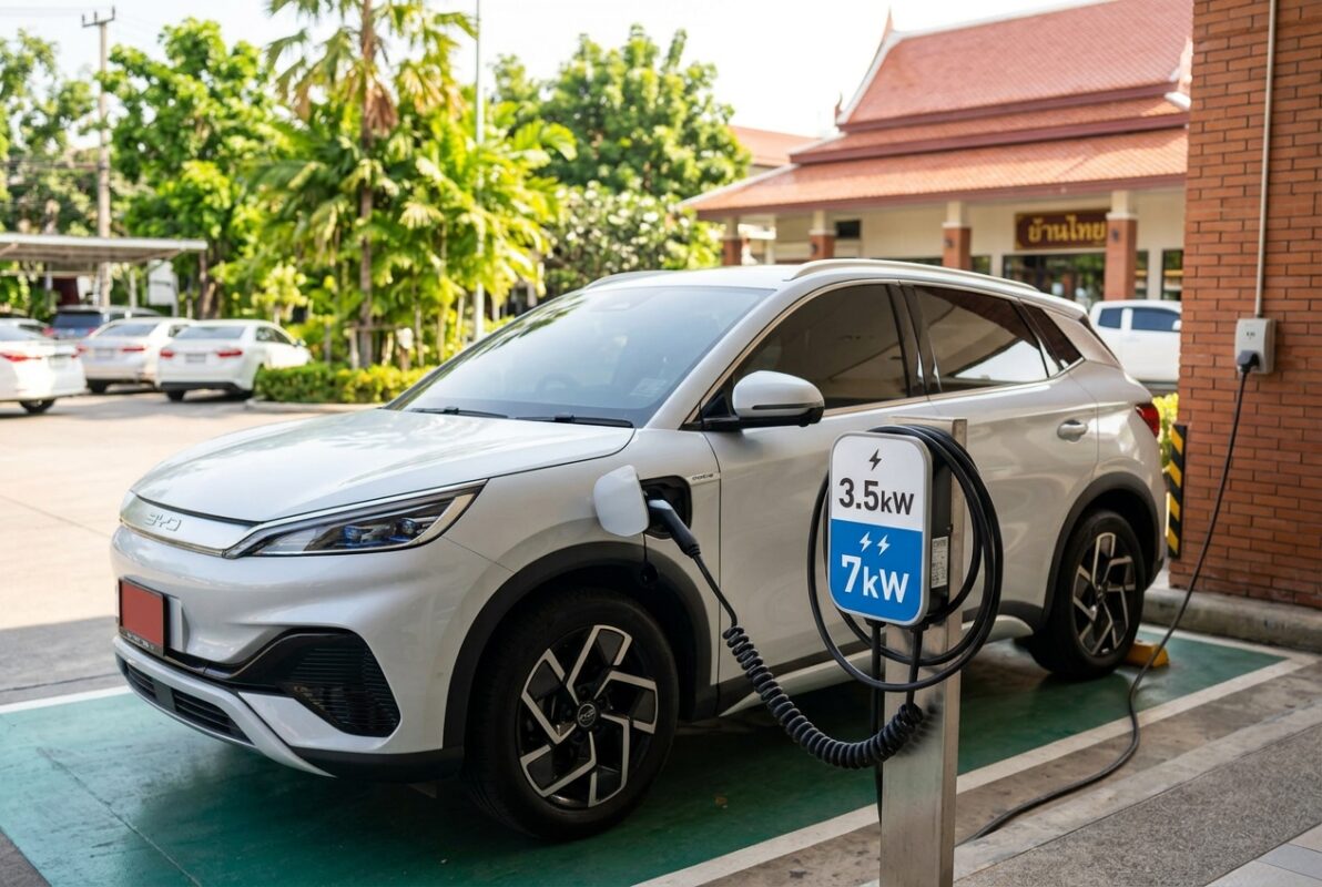 Best Portable Charger for BYD in Thailand: 3.5kW or 7kW