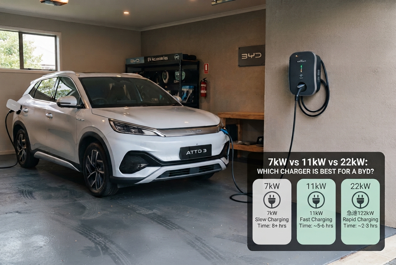7kW vs 11kW vs 22kW Which Charger Is Best for a BYD