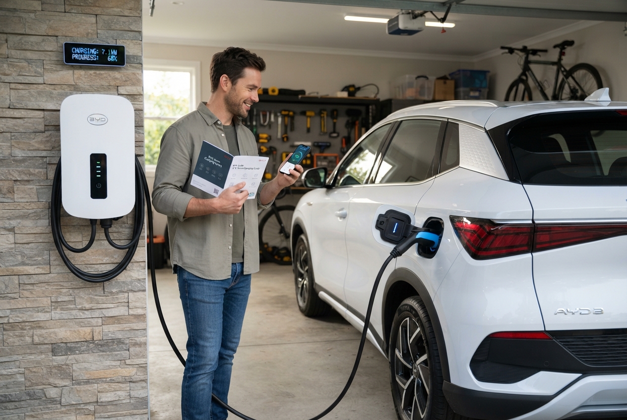BYD Home Charging Guide How to Choose the Right Charger