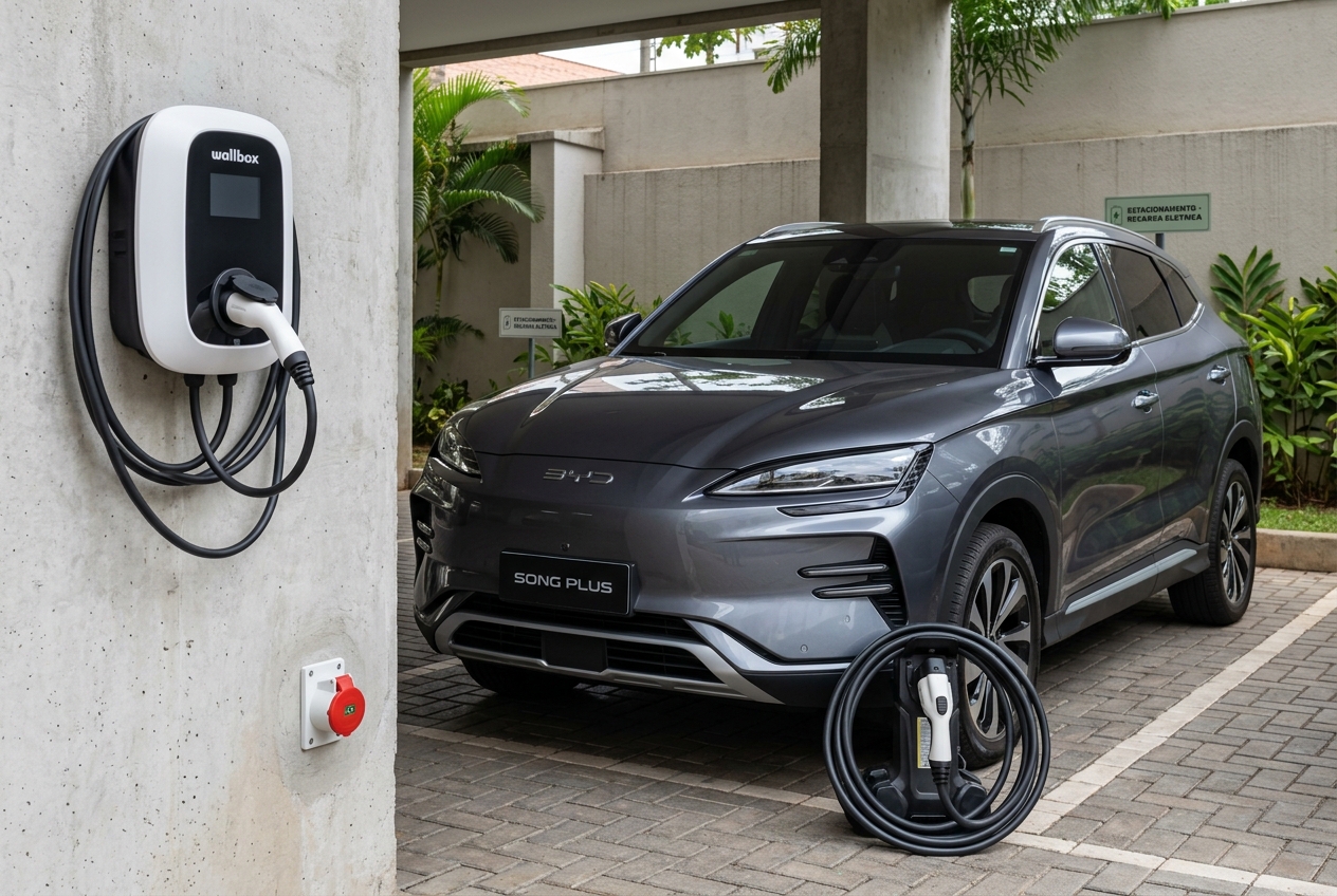 BYD Song Plus Charger Brazil Portable Charger or Wallbox