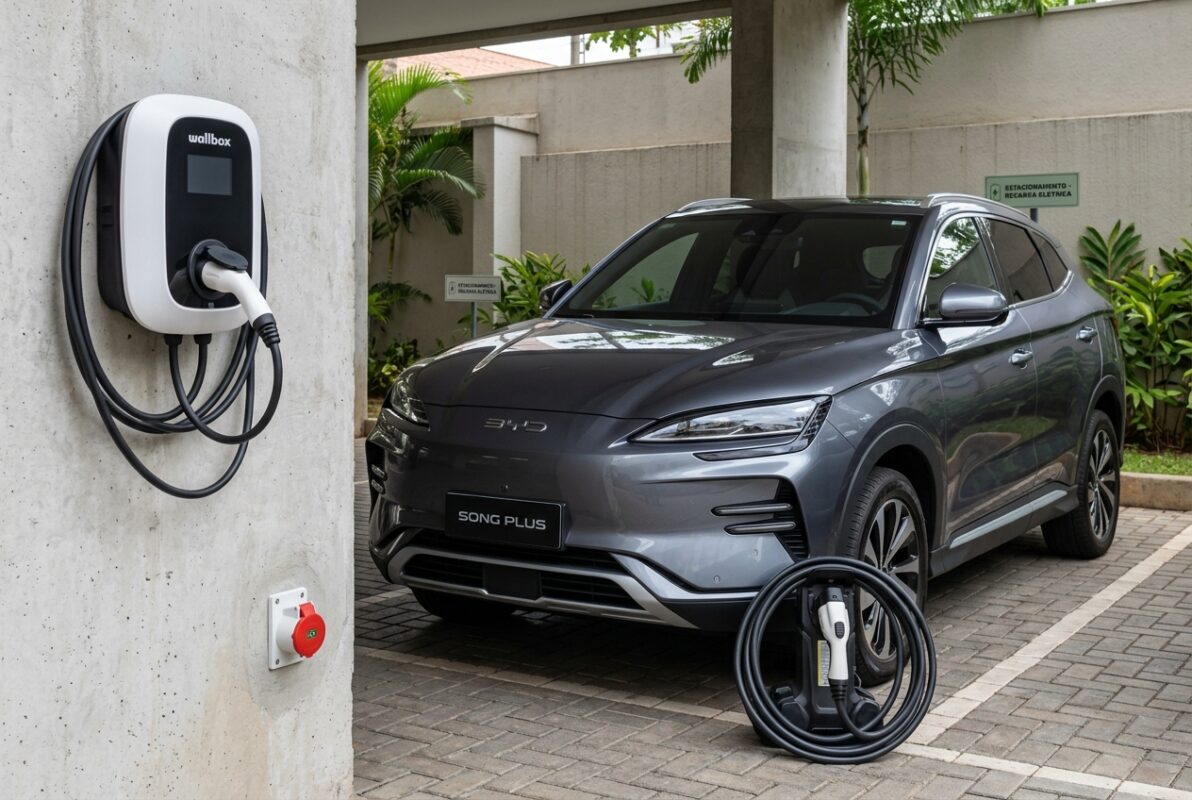 BYD Song Plus Charger Brazil Portable Charger or Wallbox