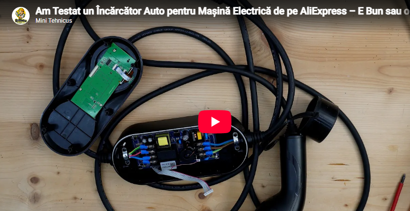 Análise do carregador Tayniu EV por Mini Tehnicus – 3.5KW Infinity