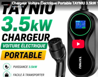 Tayniu Infinity 3.5KW EV Charger Review by AUX MP3 TV